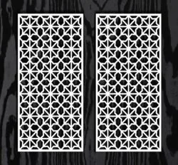 Design pattern panel screen