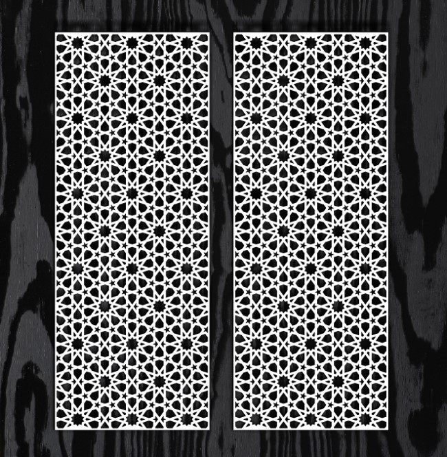 Design pattern panel screen