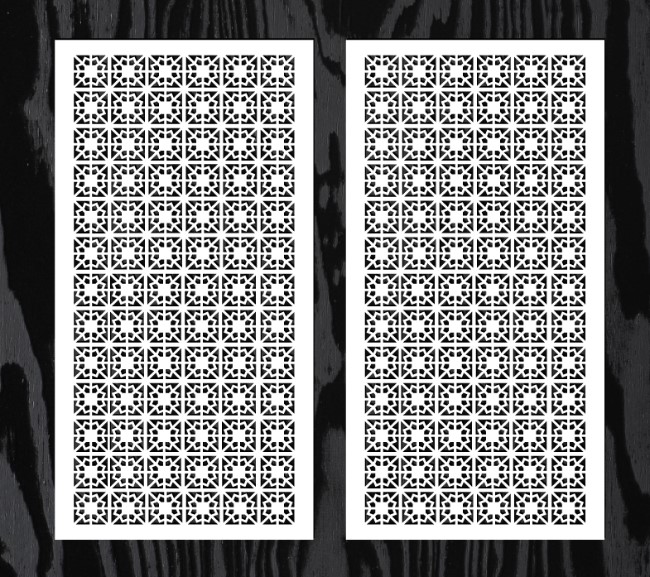 Design pattern panel screen