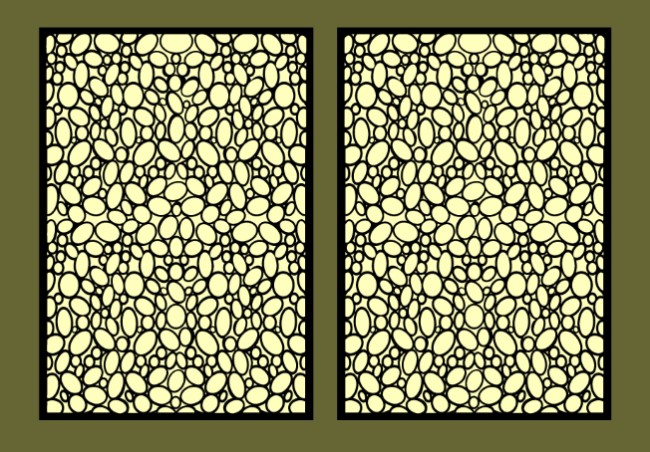 Design pattern panel screen