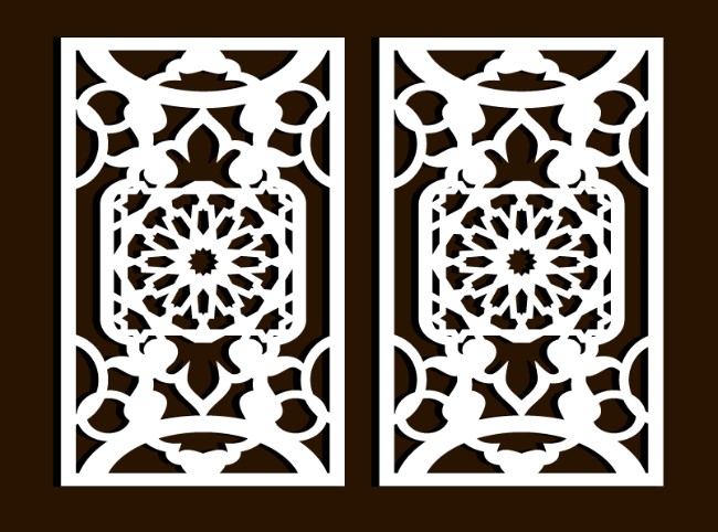 Design pattern panel screen