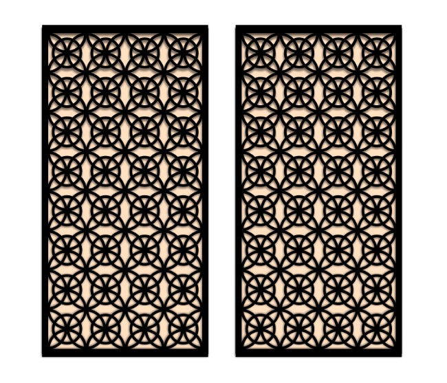 Design pattern panel screen