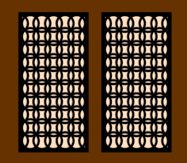 Design pattern panel screen