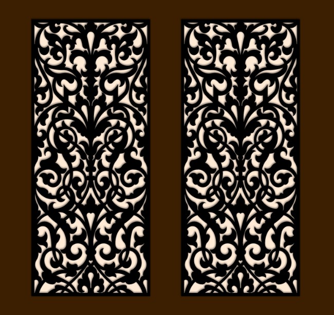 Design pattern panel screen