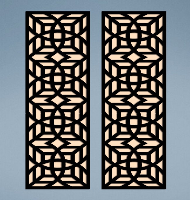 Design pattern panel screen