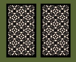 Design pattern panel screen