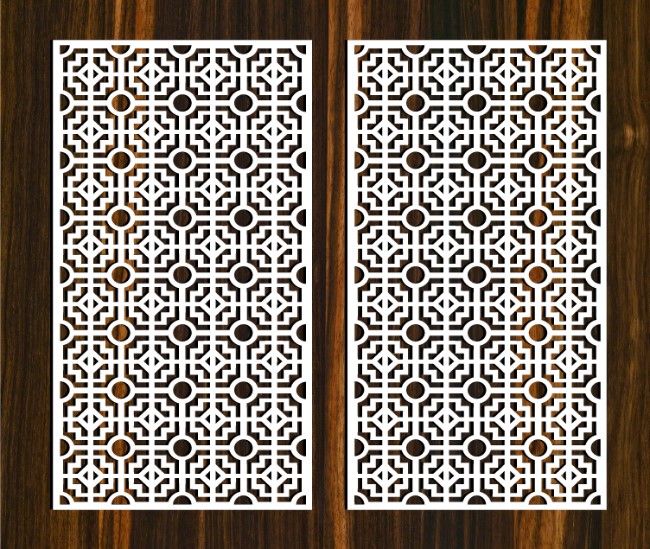 Design pattern panel screen