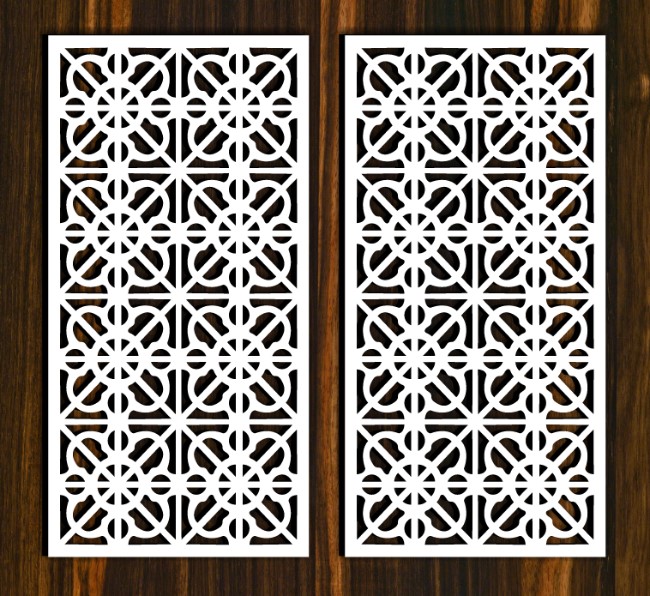 Design pattern panel screen