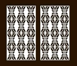 Design pattern screen panel