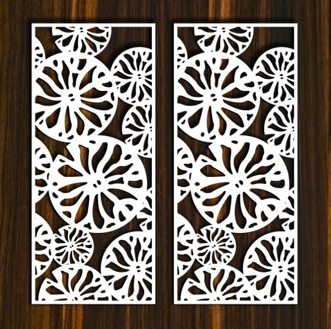 Design pattern screen panel