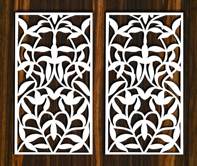 Design pattern screen panel