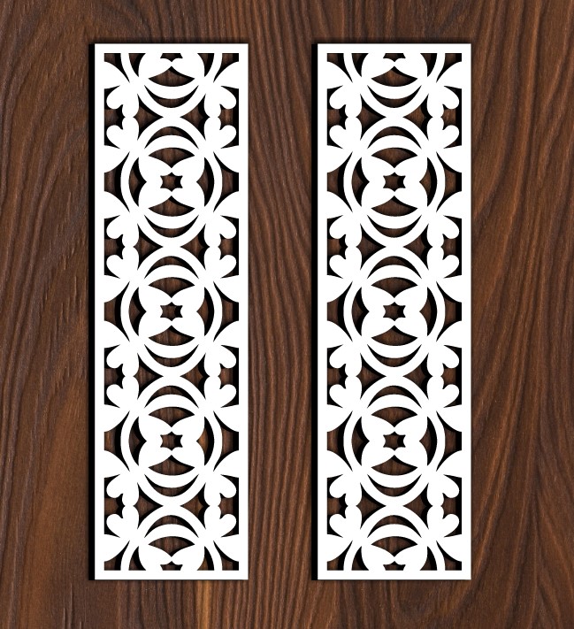 Design pattern screen panel