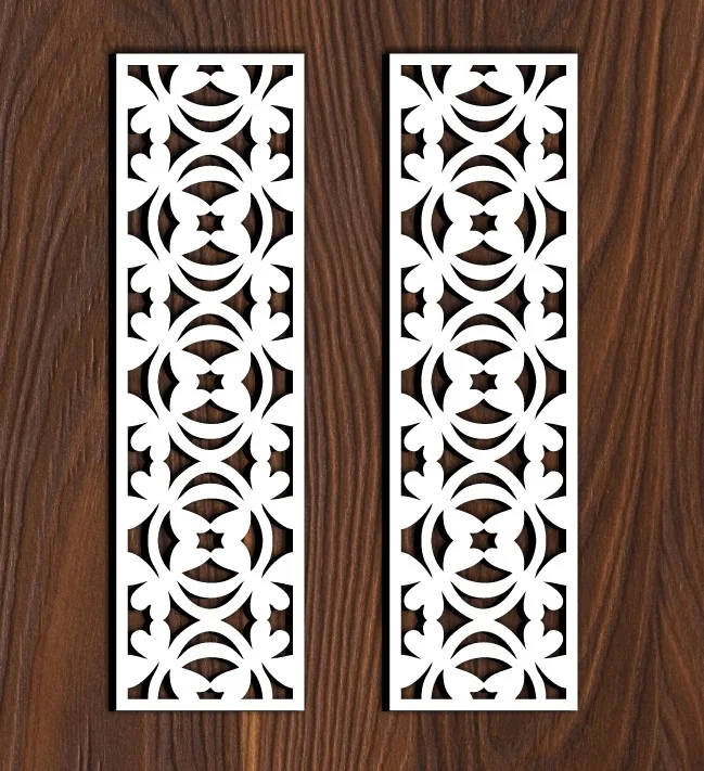 Design pattern screen panel