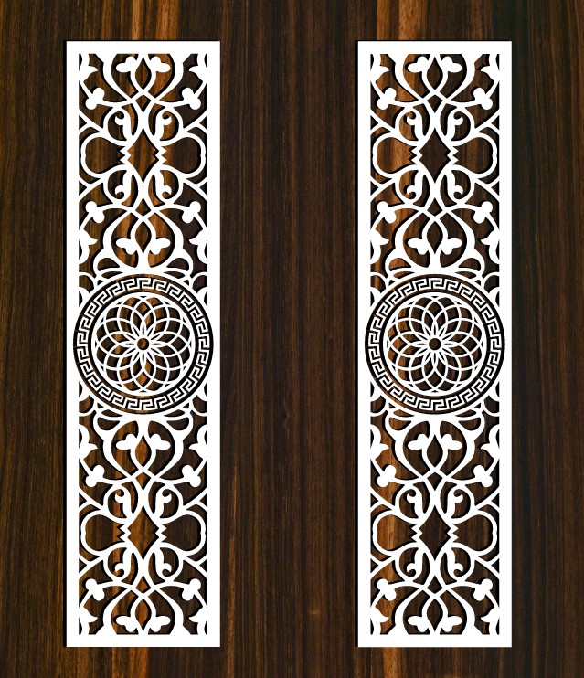 Design pattern screen panel