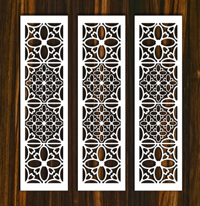 Design pattern screen panel