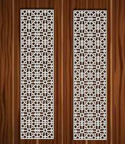 Design pattern screen panel