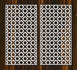 Design pattern screen panel