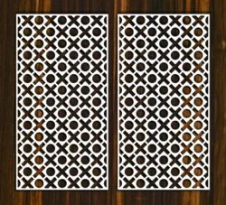 Design pattern screen panel