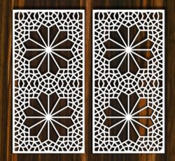 Design pattern screen panel