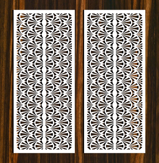 Design pattern screen panel