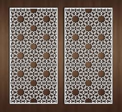 Design pattern screen panel