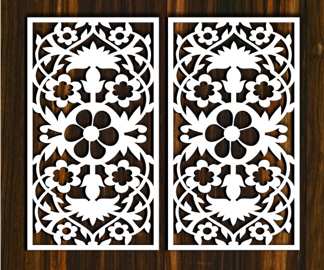 Design pattern screen panel