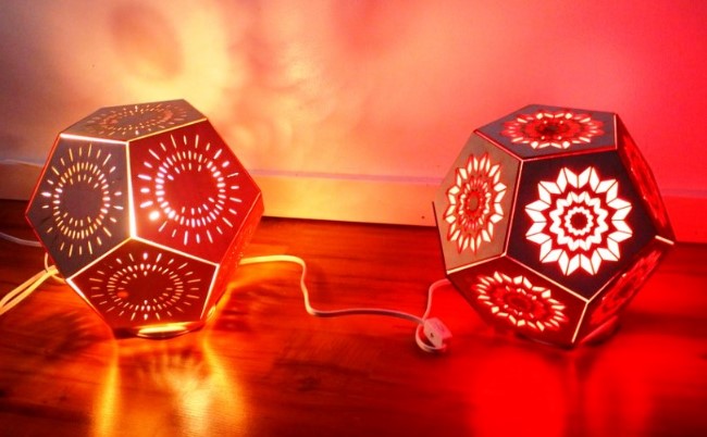 Dodecahedron lamp