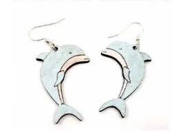 Dolphin earrings