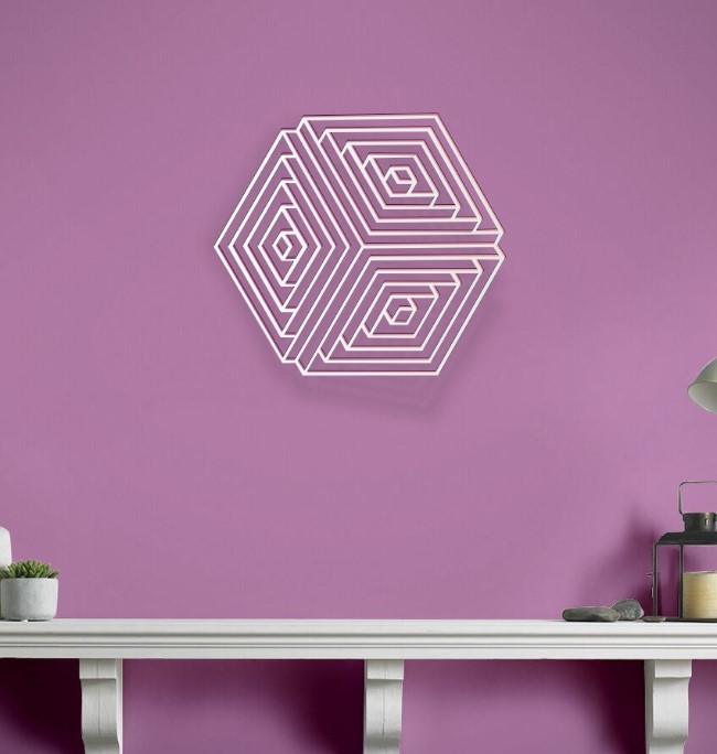 Geometry wall decor