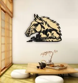 Horse wall decor