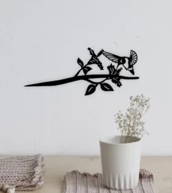 Hummingbird wall decor