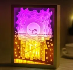 Kid and Cat’s dream light box