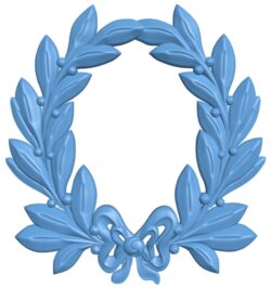 Laurel wreath pattern