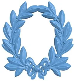 Laurel wreath pattern