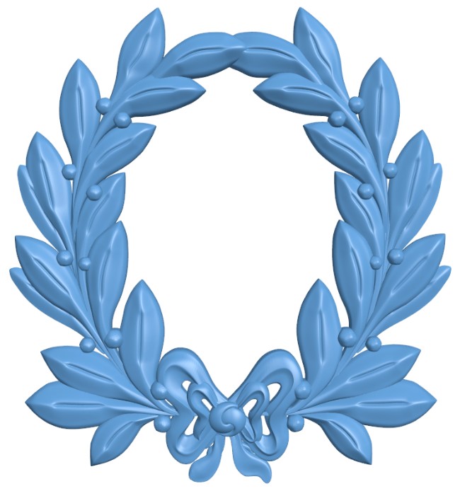 Laurel wreath pattern