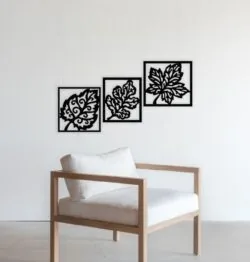 Leaves wall decor