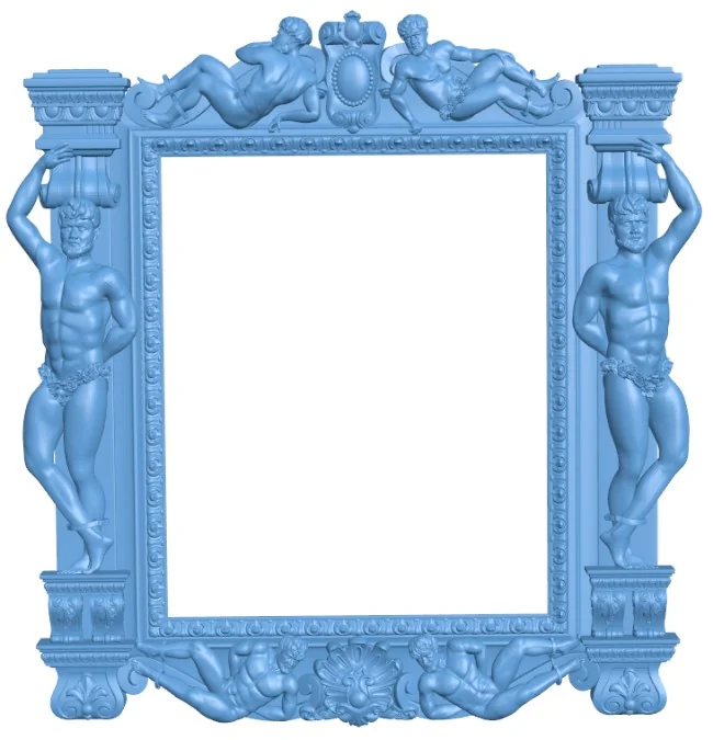 Man picture frame