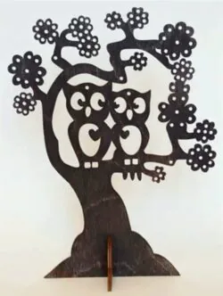 Owls on a tree