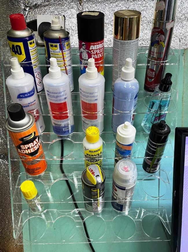 Paint rack