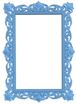 Pattern design rectangle frame