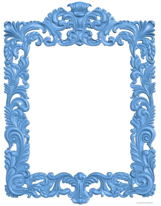 Pattern design square frame