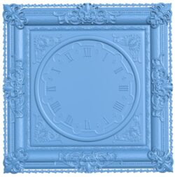 Pattern wall clock