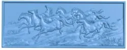 Picture of the eight horses