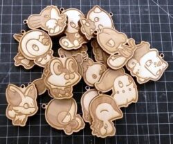 Pokemon keychains