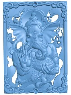 The elephant god Ganesha