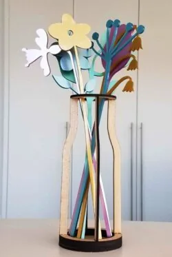 Vase with flowers