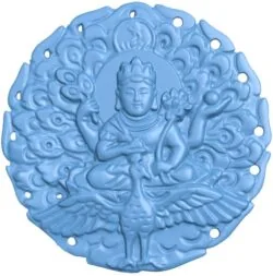 Buddha statue pattern