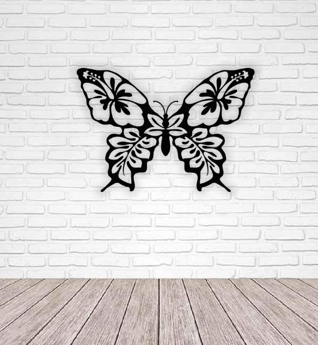 Butterfly wall decor