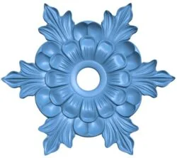 Circular disk pattern flower