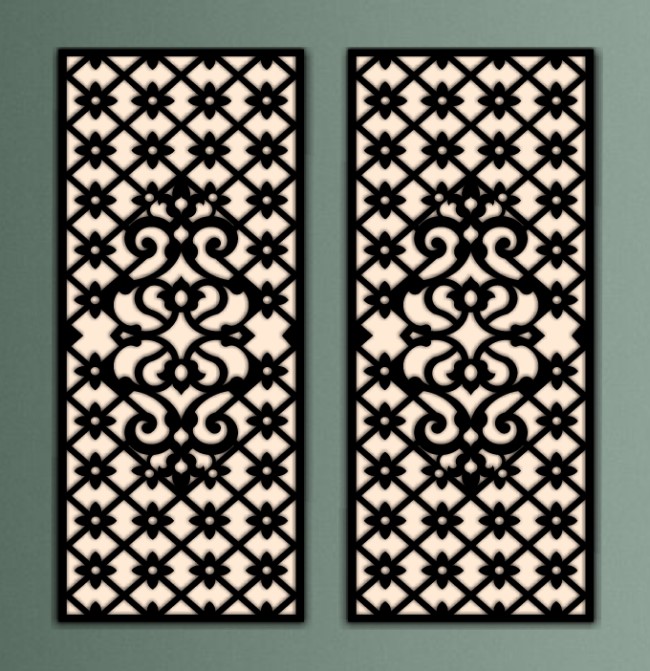 Design pattern panel screen